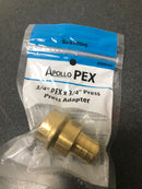 Apollo APXPR3434 3/4 in. Brass PEX-B Barb x 3/4 in. Press Adapter