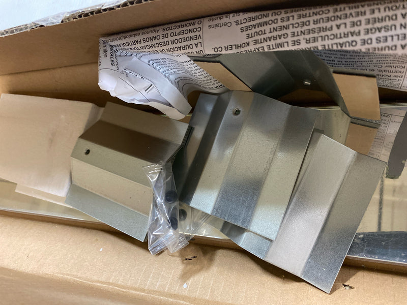 Kohler K-2878-NA Mirror Side Kit for Catalan Mirrored Cabinet Surface Mount Installations - N/A