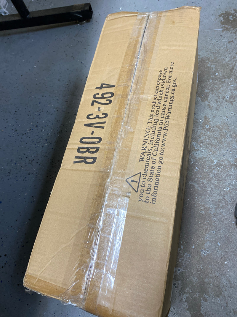 Z-Lite 492-3V-OBR Beckett 3 Light 23" Wide Bathroom Vanity Light - Olde Brass
