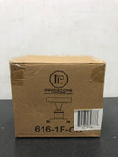 Innovations Lighting Bare Bulb - 1 Light Semi-Flush Mount in Industrial Style-3.75 Inches Tall and 2 Inches Wide-Oil Rubbed Bronze Finish