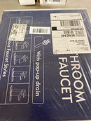 Kohler K-27009-BN Occasion 1.2 GPM Widespread Bathroom Faucet with Pop-Up Drain Assembly - Less Handles - Vibrant Brushed Nickel