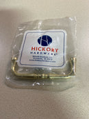 Hickory Hardware P3051-PB Williamsburg 3-3/4" Center to Center Traditional Rustic Farmhouse Cabinet Handle / Drawer Pull - Polished Brass