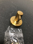 Signature Hardware 483946 Lexia Single Robe Hook - Brushed Gold