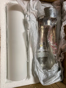 Robert Abbey S1310 Sconces with White Frosted Glass Shades, Polished Nickel Finish