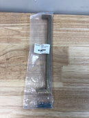 Emtek 86709US4 Warwick 10 Inch Center to Center Handle Cabinet Pull from the Modern Rectangular Collection - Satin Brass