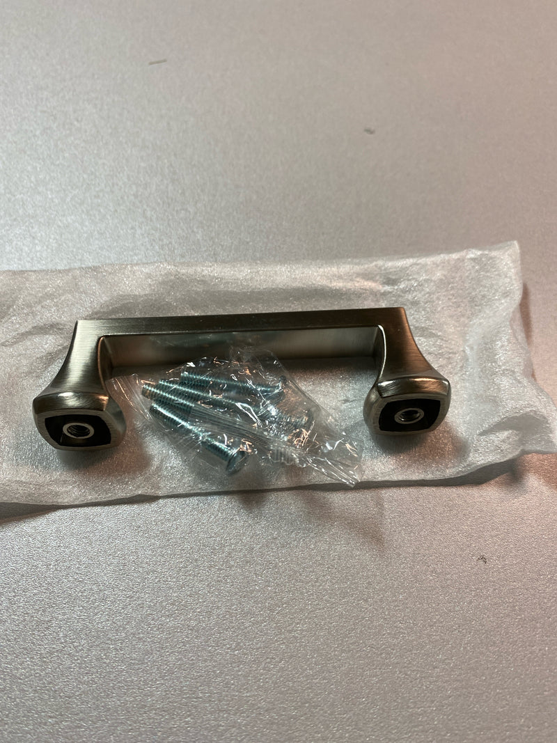 Amerock BP37060G10 Hybridize 3 in. (76mm) Modern Satin Nickel Bar Cabinet Pull