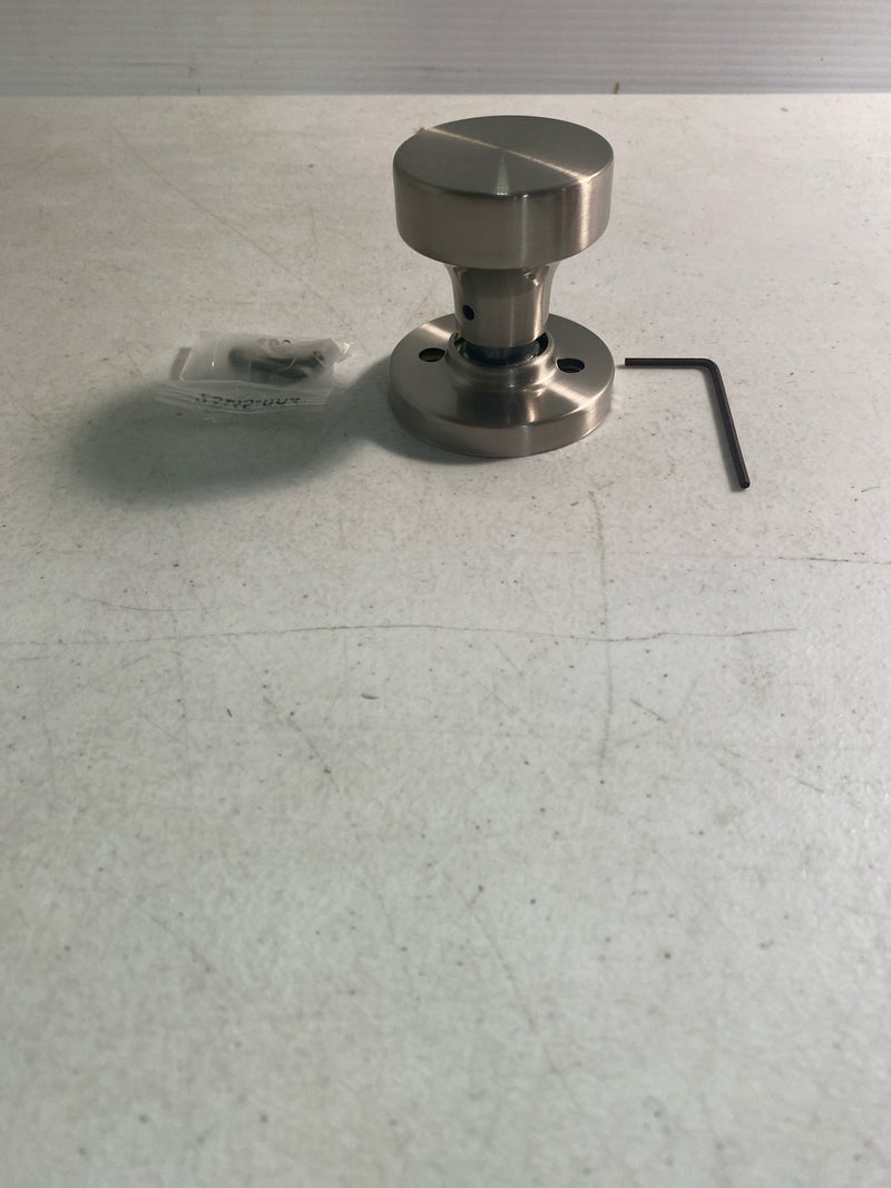 Kwikset 788PSKRDT-15 Pismo Reversible Non-Turning One-Sided Dummy Door Knob - Satin Nickel