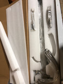 Signature Hardware SHVLFS2000GCP Vilamonte Floor Mounted Tub Filler Faucet - Includes Hand Shower - Chrome