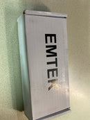 Emtek 91033US4 3.5" x 3.5" Plain Bearing 5/8" Radius Corners Mortise Hinge - Pair of Hinges - Satin Brass