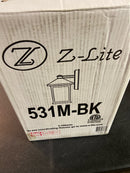 Z-Lite 531M-BK Portland 14" Tall 1 Light Wall Sconce - Black