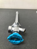 Sharkbite 24628LF 1/2 in. Push-to-Connect x 3/4 in. MHT x 8 in. Brass Anti-Siphon Frost Free Sillcock Valve