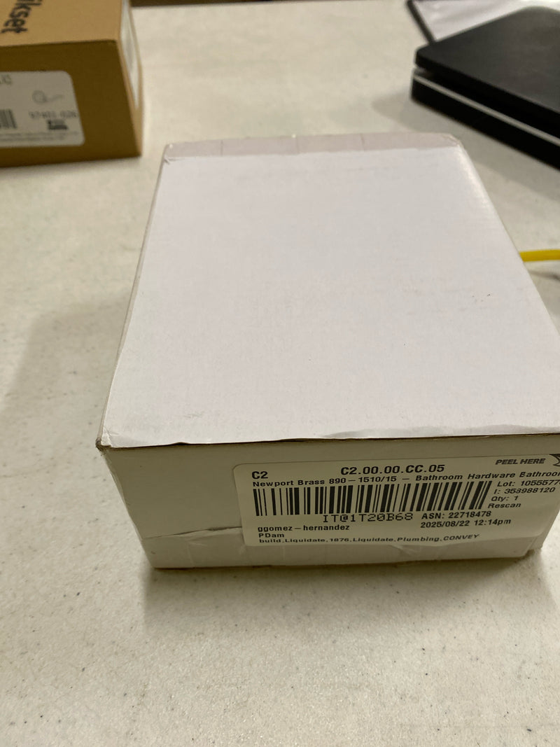 Newport Brass 890-1510/15 Bathroom-Hardware, Polished Nickel-Natural