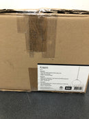 Miseno ML98584-WPN Single Light 9" Wide Pendant - White / Polished Nickel