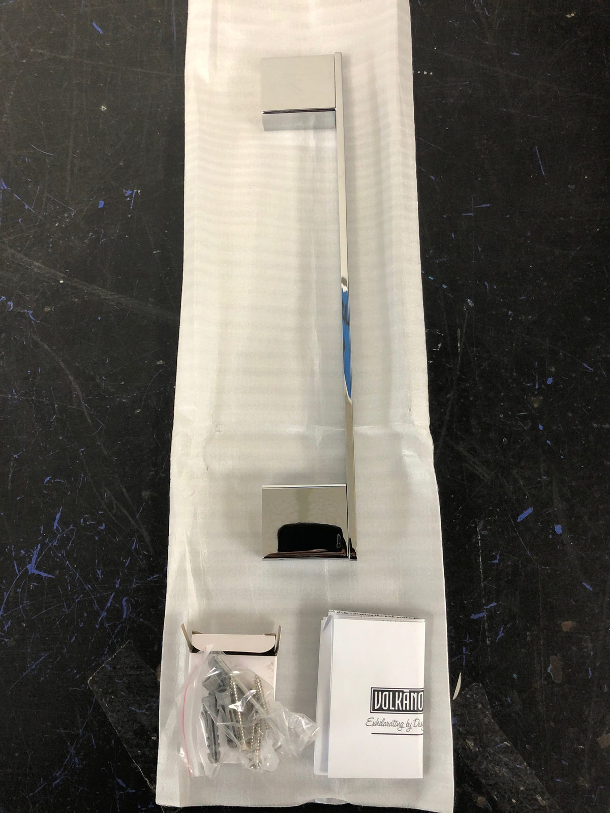 ICO Bath V3123 Cinder 12" Towel Bar - Chrome