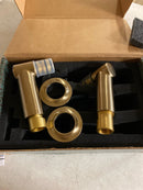 Brizo T71764-GL Wall Mounted Tub Filler Unions - Luxe Gold