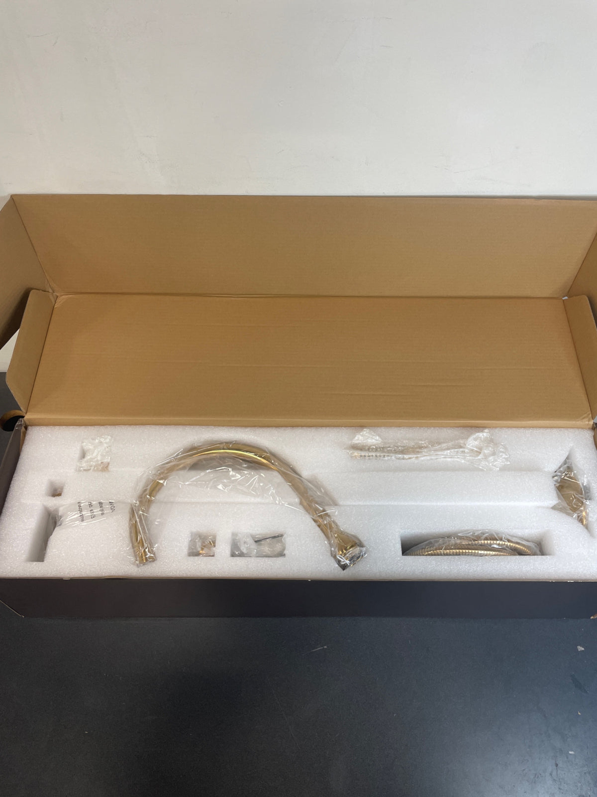 Signature Hardware Lentz Floor Mounted Tub Filler Faucet - Includes Hand Shower