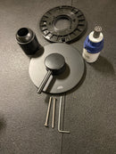 Grohe 144682431 Concetto 1-Handle Wall Mount Pressure Balance Valve Trim in Matte Black (Valve Not Included)