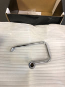 Alno Spa 1 - Contemporary Single C Post Slide On Toilet Paper Holder - Polished Chrome