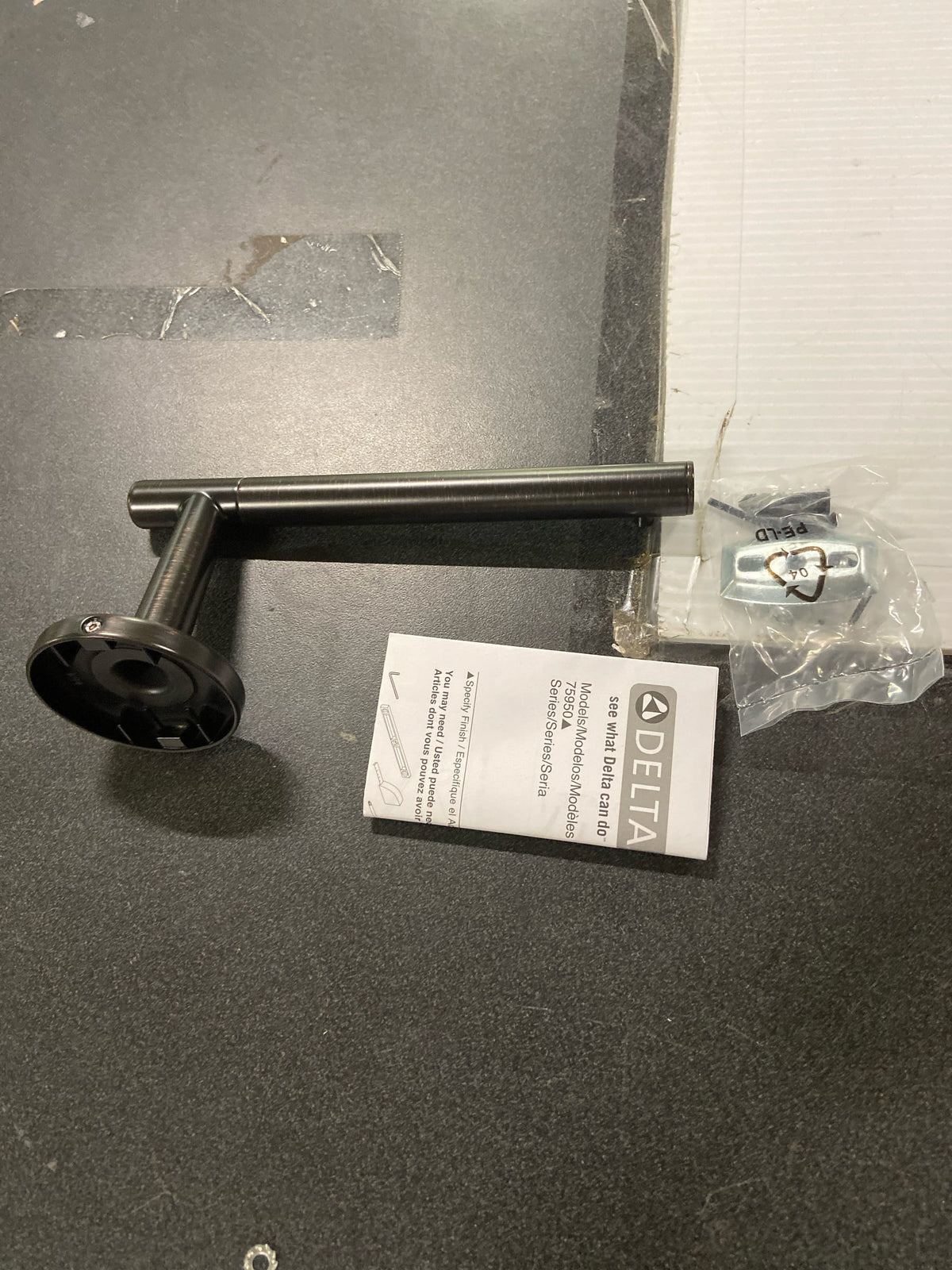 Delta 759500-RB Trinsic Single Bar Tissue Holder - Venetian Bronze