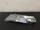 Hickory Hardware P2153-14 Bungalow 3 and 3-3/4 Inch Dual Center to Center Beveled Bar Cabinet Handle / Drawer Pull - Bright Nickel