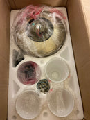 Quorum International 70525-380 Breeze 52" 5 Blade LED Indoor Ceiling Fan - Aged Brass