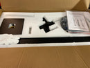 DreamLine FTLV3809X09 Levantine Floor Mounted Tub Filler with Built-In Diverter - Includes Hand Shower - Matte Black