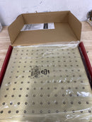 Pfister USH-06SHWBG Modern Square 1.75 GPM Single Function Rain Shower Head - Brushed Gold