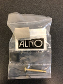 Alno 9/16 Inch Square Luxury Crystal Cabinet Ring Pull Mount - Less Ring - Satin Nickel