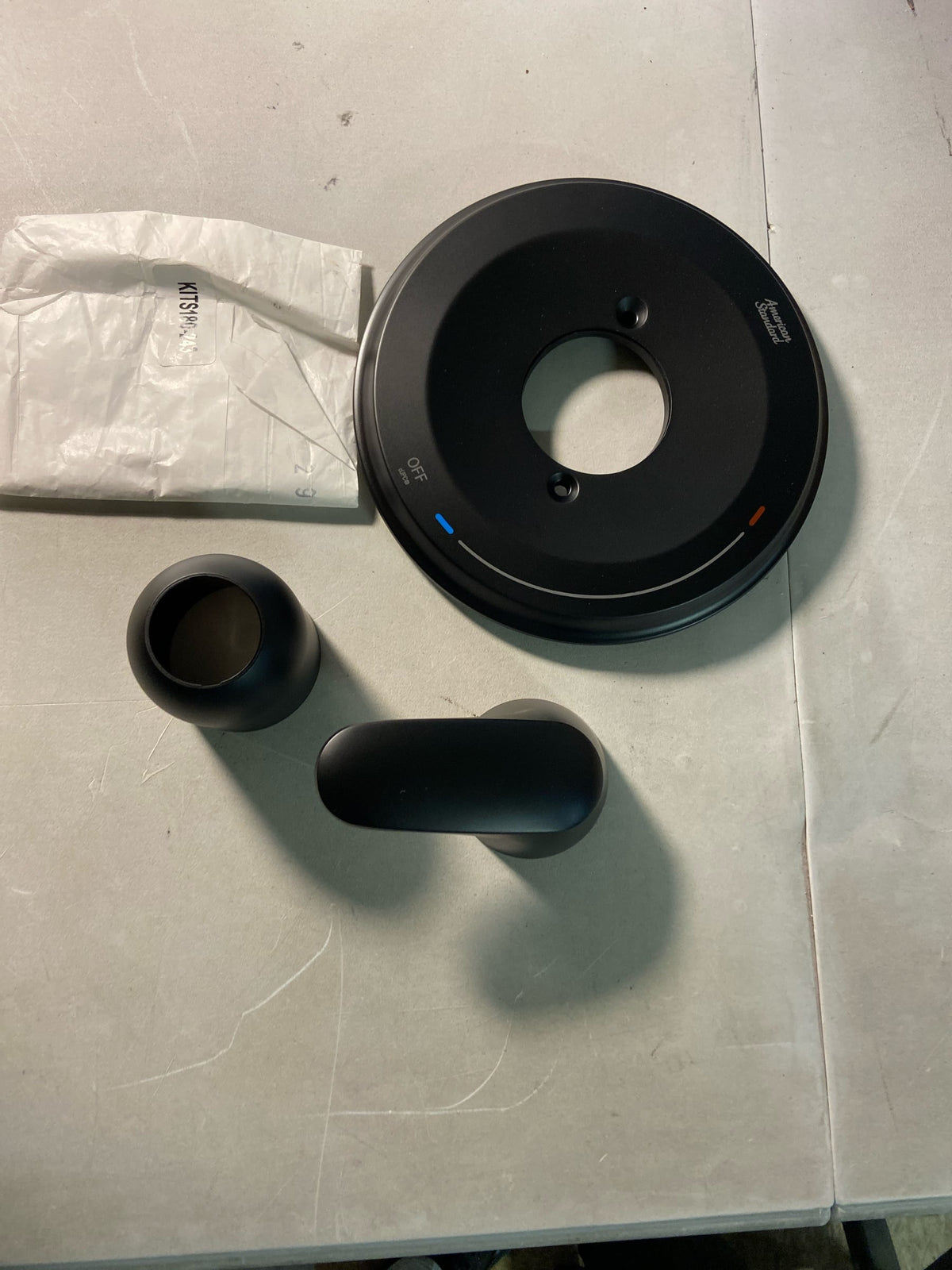 American Standard TU075500.243 Colony Pro Pressure Balanced Valve Trim Only - Less Rough In - Matte Black