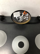 Progress Lighting P3192-20 Trinity 3 Light Bathroom Vanity Light with Etched Glass Shades - 24" Wide - Antique Bronze