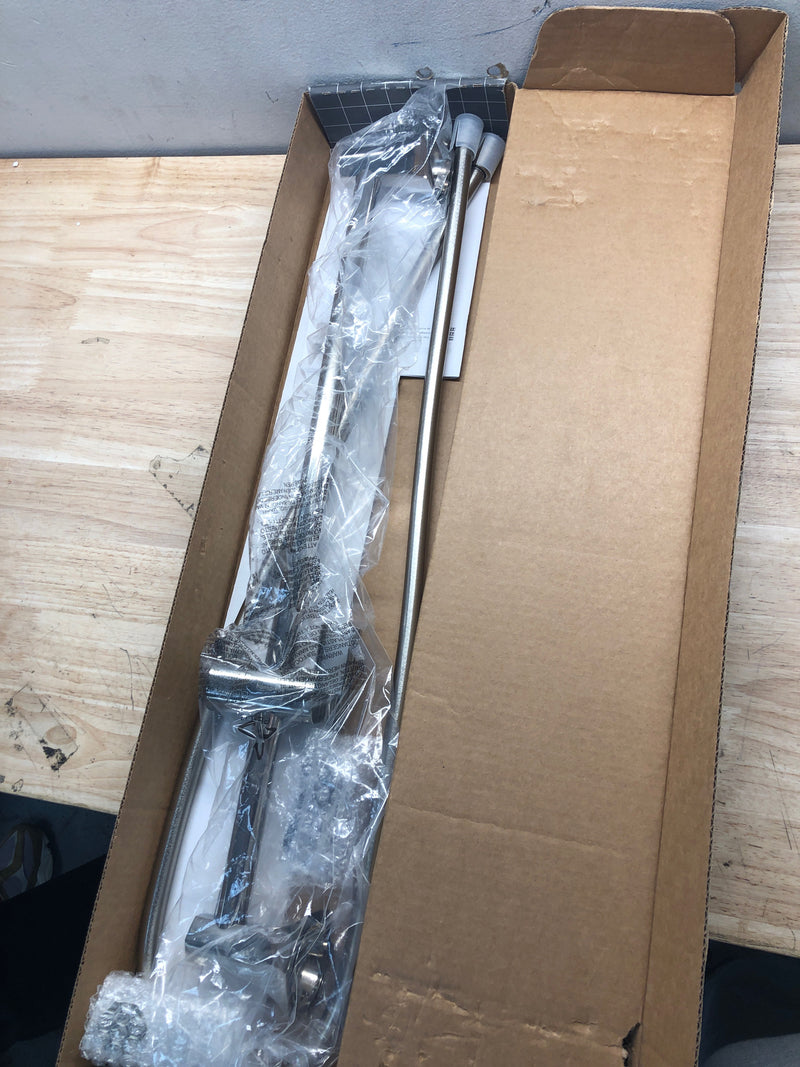 Hansgrohe 04829830 Locarno 26-5/8" Wall Mounted Slide Bar - Includes 63" Hose - Polished Nickel