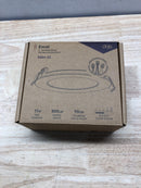 DALS Lighting 5004-CC-WH 4" LED Canless Recessed Fixture - Color Temperature Adjustable - White