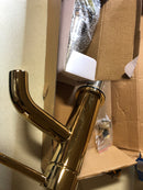 Kingston Brass LS8222DL Concord 1.2 GPM Single Hole Bathroom Faucet with Pop-Up Drain Assembly - Polished Brass
