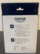 Grohe 40510001 Essentials Cube Towel Ring - Starlight Chrome