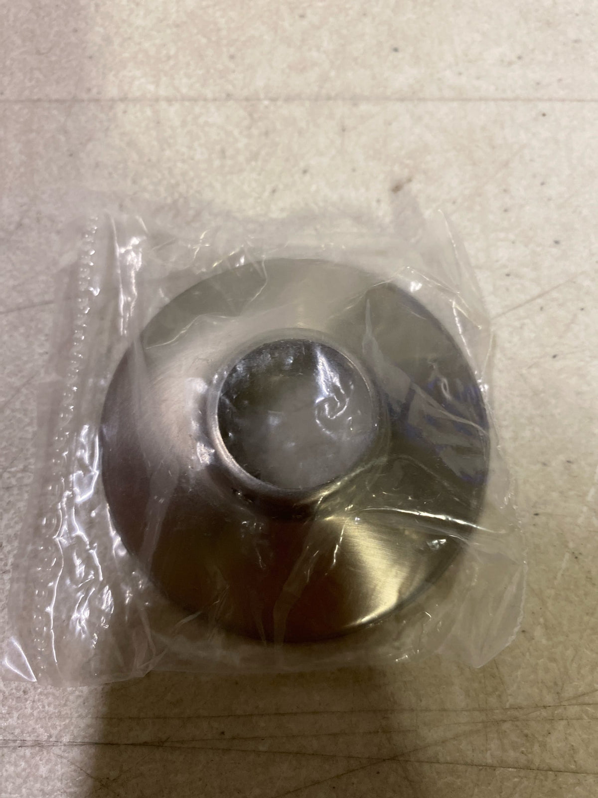 Jaclo 6004-SN Round Escutcheon with Locking Set Screw - Satin Nickel