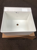 PROFLO PFLT2123W 23" Single Compartment Wall Mounted Laundry Sink - White