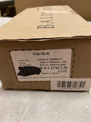 Baldwin FDROUTRR190 Round Non-Turning Two-Sided Dummy Door Knob Set with Round Rose - Satin Black