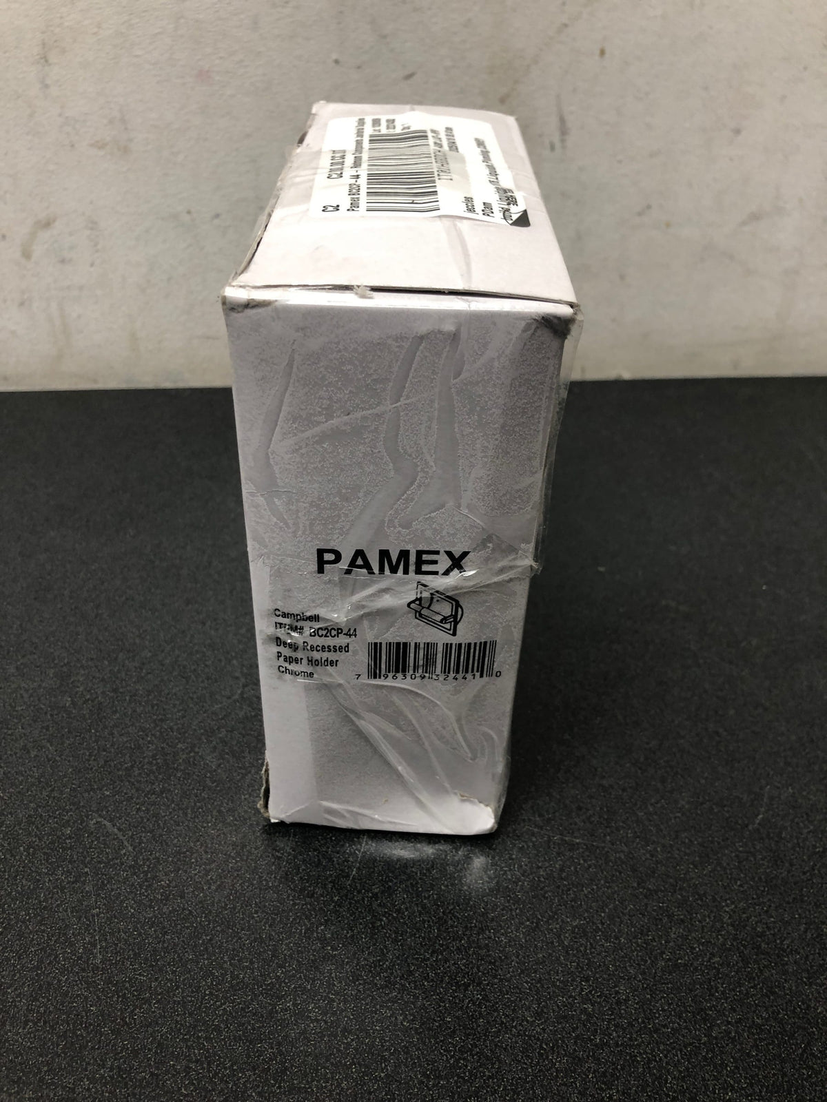 Pamex  Recessed Fixtures Deep Recessed Papert Holder - Bright Chrome