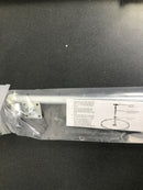 Rev-A-Shelf 7012-20-11-52 RAS Polymer 20 Inch D-Shaped 2 Shelf Lazy Susan Set with Adjustable 24-31 Inch Shaft - White