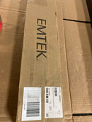 Emtek Transitional Brass Towel Bar, Matching Finish Regular Rosette - Choice of 4 Towel Bar Sizes and 6 Finishes - 290270US14 - (Width 24") - Polished Nickel - (US14)