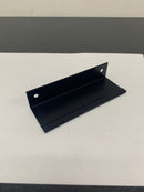 Amerock BP36574FB Edge Pull 4-1/2 Inch Long Finger Cabinet Pull - Flat Black