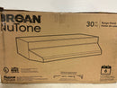 Broan 4130SF 30" Wide Steel Non Ducted Under Cabinet Range Hood with Charcoal Filter and Axial Fan from the Economy Collection - Stainless Finish