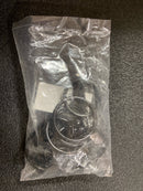 Rod desyne 1929-012 Black Nickel Curtain Rings with Clips (Set of 10)