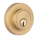 Miseno MLK1238SB Elkton Single Cylinder Keyed Entry Deadbolt - Satin Brass