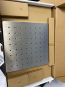 Delta 342701-SP Modern Square Non Shared Function Shower System Package with 1.75GPM Single Function Shower Head and Hand Shower - Includes Rough-In - SpotShield Brushed Nickel