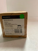 Baldwin 85320003ENTR Madison Sectional Single Cylinder Keyed Entry Handleset with 5015 Interior Knob from the Estate Collection - Polished Brass