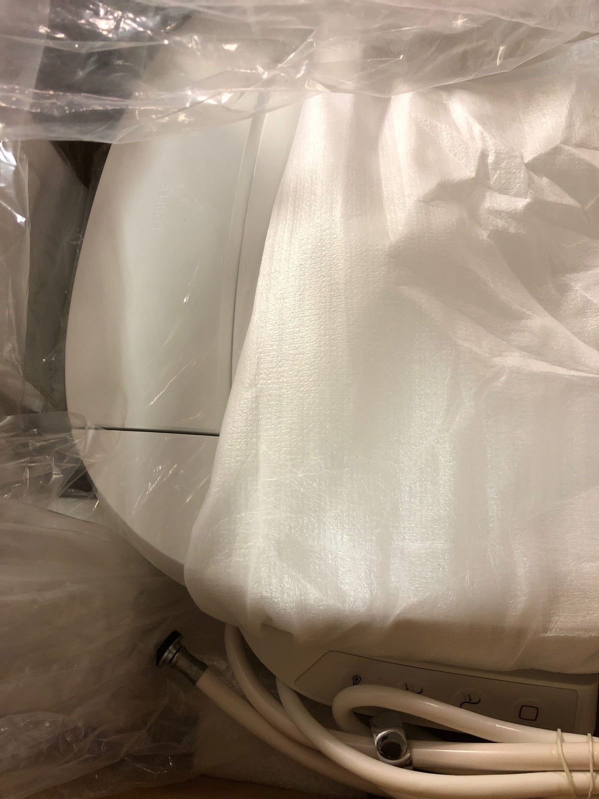 Kohler PureWash E700 Heated Bidet Toilet Seat, White with Remote, Warm Water, Quiet-Close Lid, Self-Cleaning Wand, Adjustable Water Pressure and Nightlight, Easy Installation Bidet Attachment