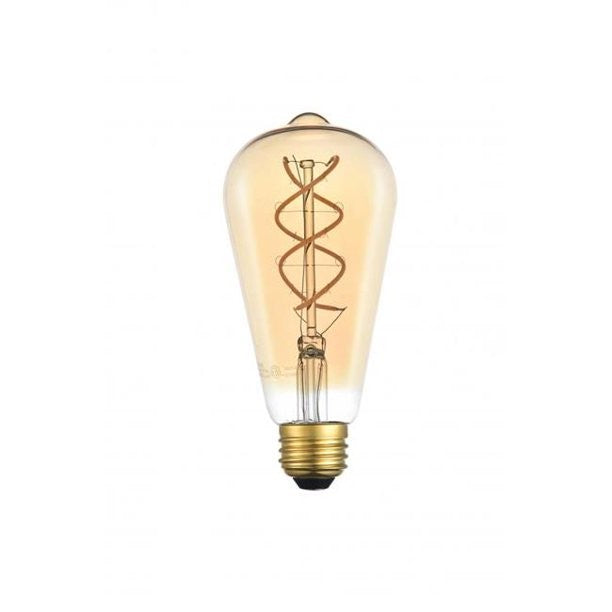 Elitco Lighting ST18LED302-6PK Household-Light-Bulbs LED ST18, 2200K