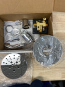 Delta 142749 Nicoli Single Function Pressure Balanced Shower Only with Included Rough-In Valve - Chrome