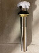 Kohler K-33151-CP Pop-up Clicker Drain Without Overflow - Polished Chrome